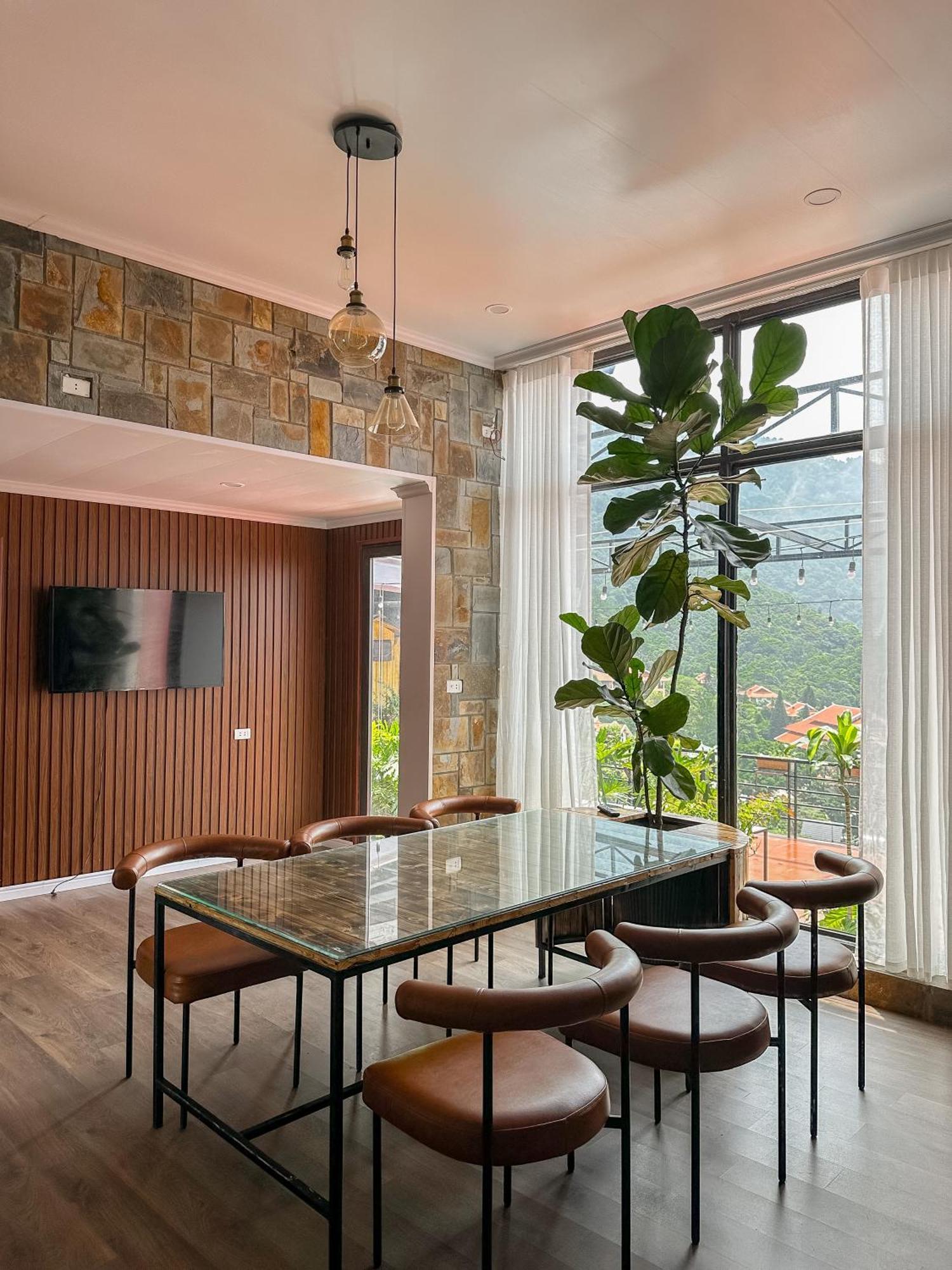 Bach Xanh House Apartment Tam Dao Exterior photo